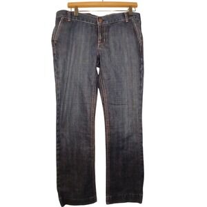 J. Crew Jeans Womens‎ 's Size 31 Wide Leg Bootcut Denim 100% cotton western